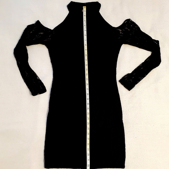 Charlotte Russe, Black Dress, Cold Shoulder - Picture 6 of 9